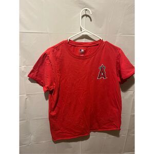 Red Mike Trout LA Angels Tee